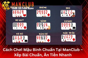 bài viết hướng dẫn cách chơi mậu binh chuẩn tại ManClub
