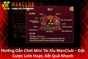 Bài viết Trải Nghiệm Mini Tài Xỉu Tại ManClub