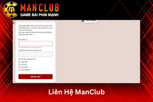Bài viết hướng dẫn liên hệ hỗ trợ ManClub